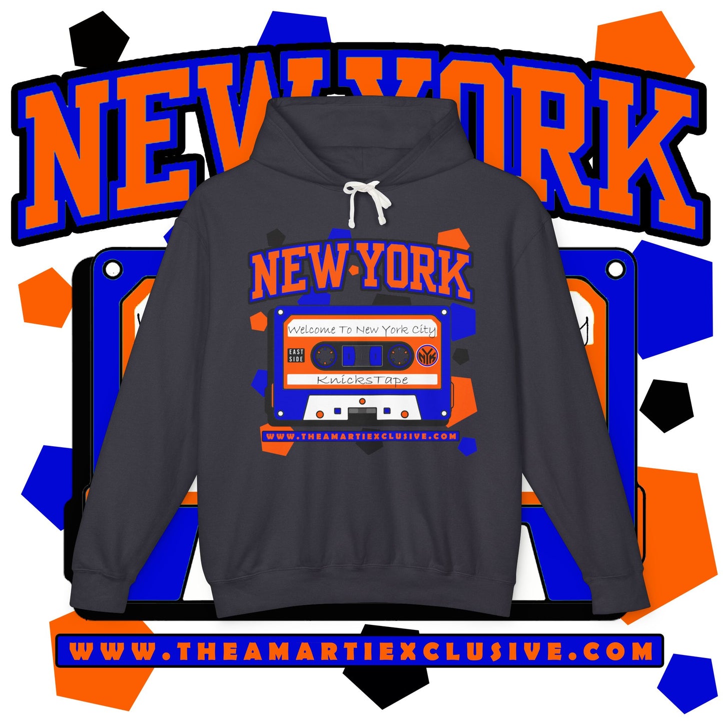 New York KnicksTape Cassette - Unisex Soft Hoodie