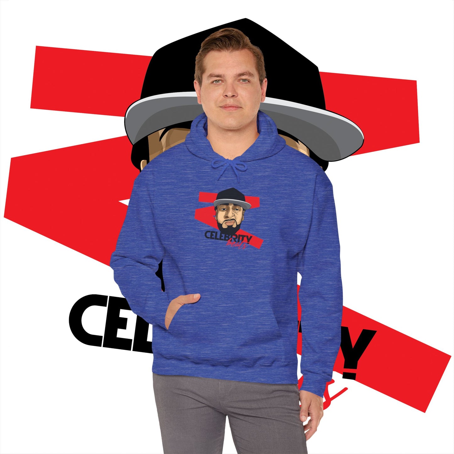 Celebrity Beats Toon-Up - Unisex Heavy Hoodie