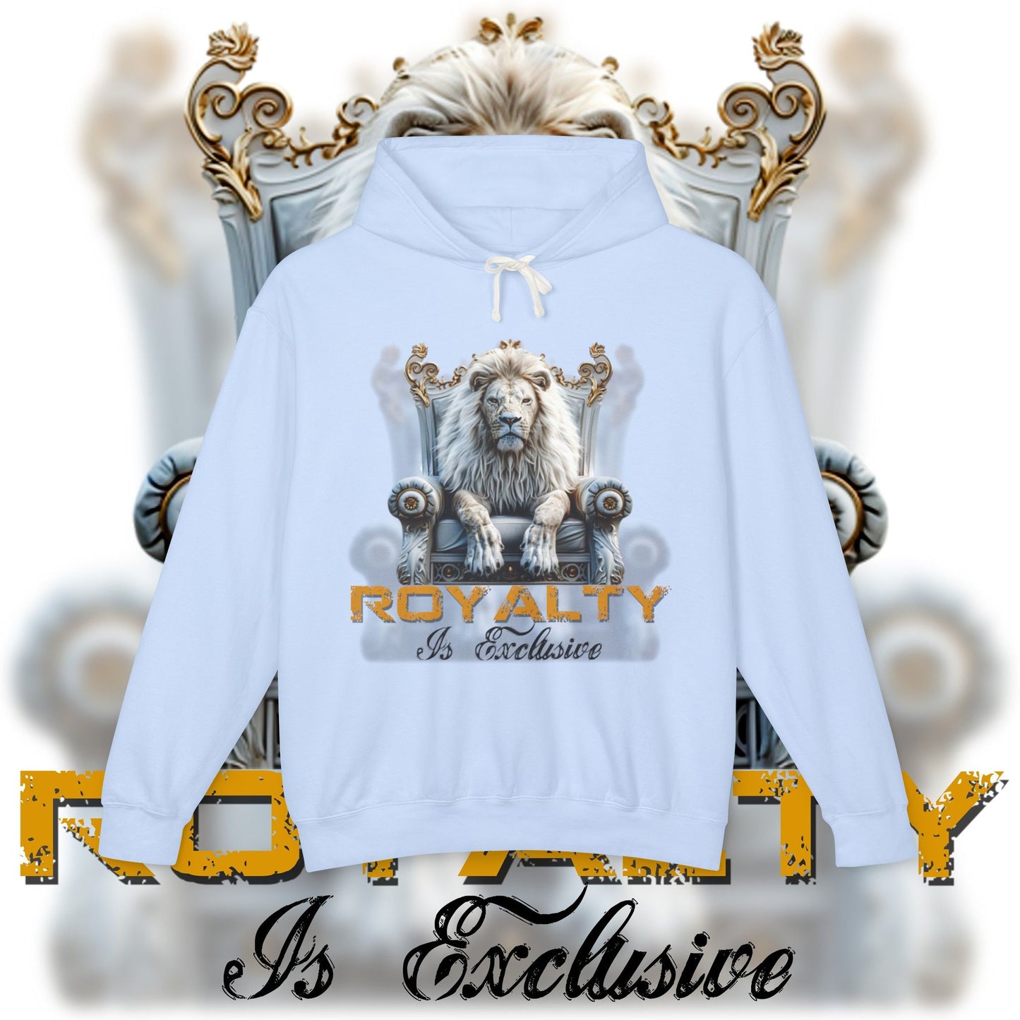 Royalty Is Exclusive - Unisex Pullover Lightweight Hoodie