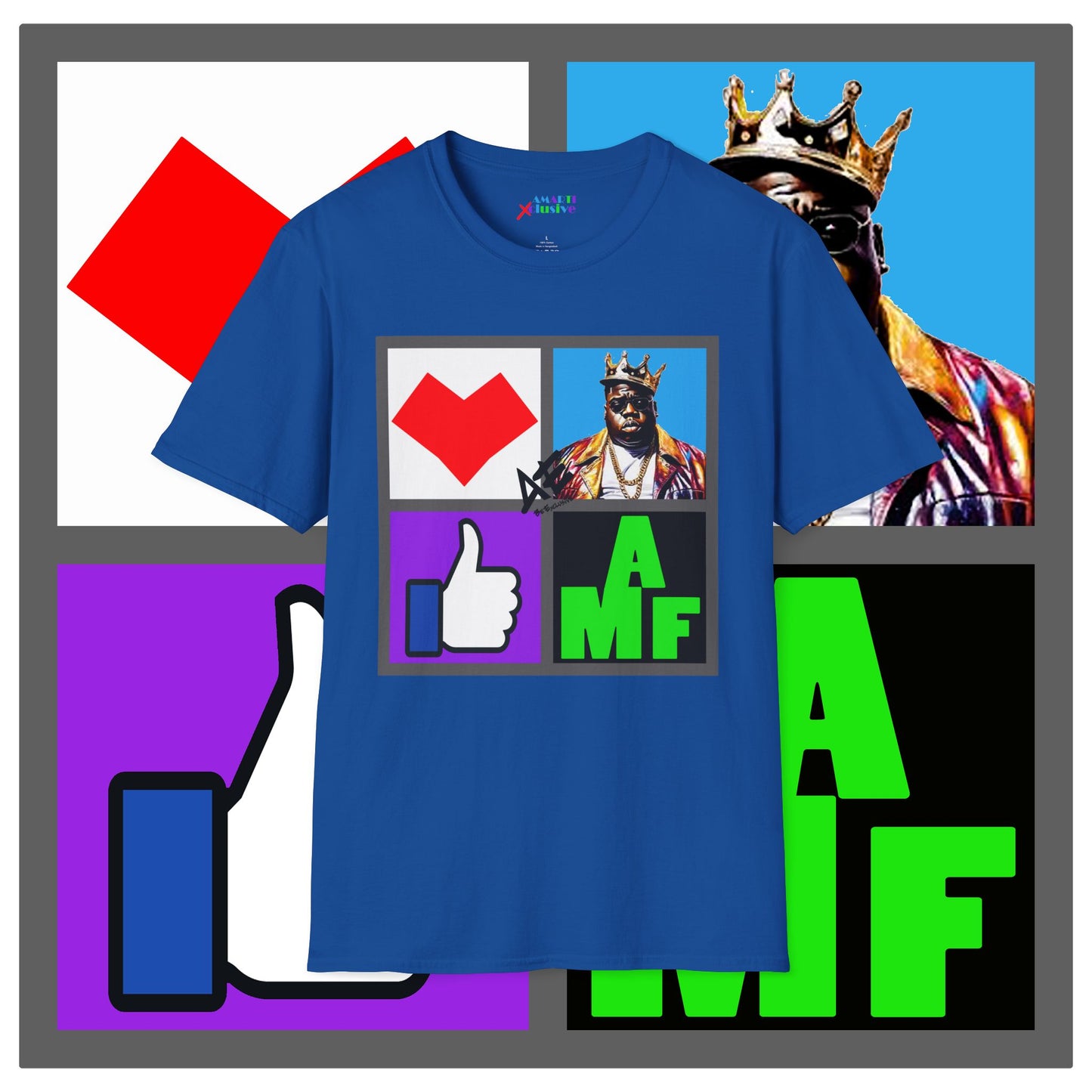 Heart "BIG" Like A MF - Unisex Tee