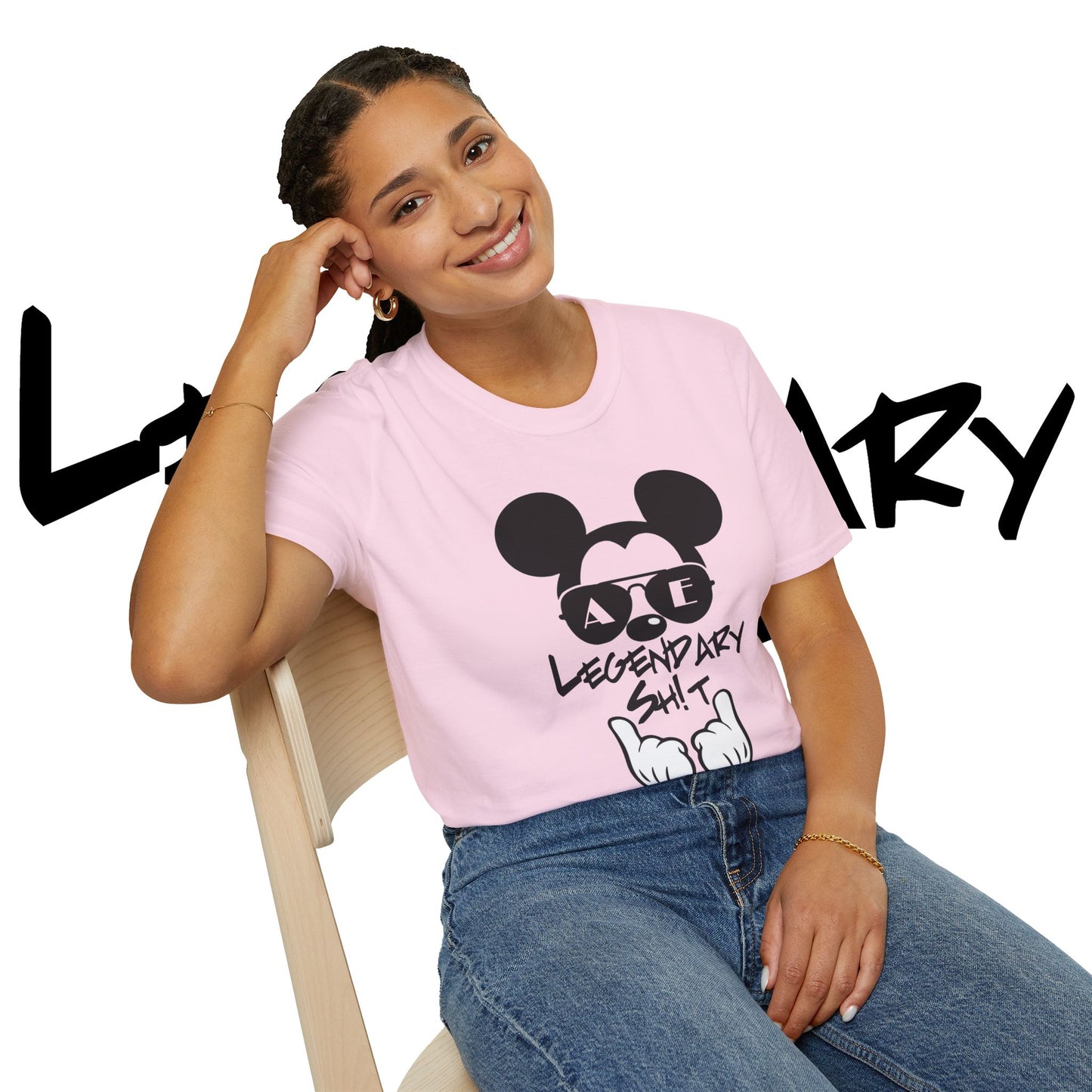 The Legendary Collection (Mouse) - Unisex Soft Short Sleeve Tee