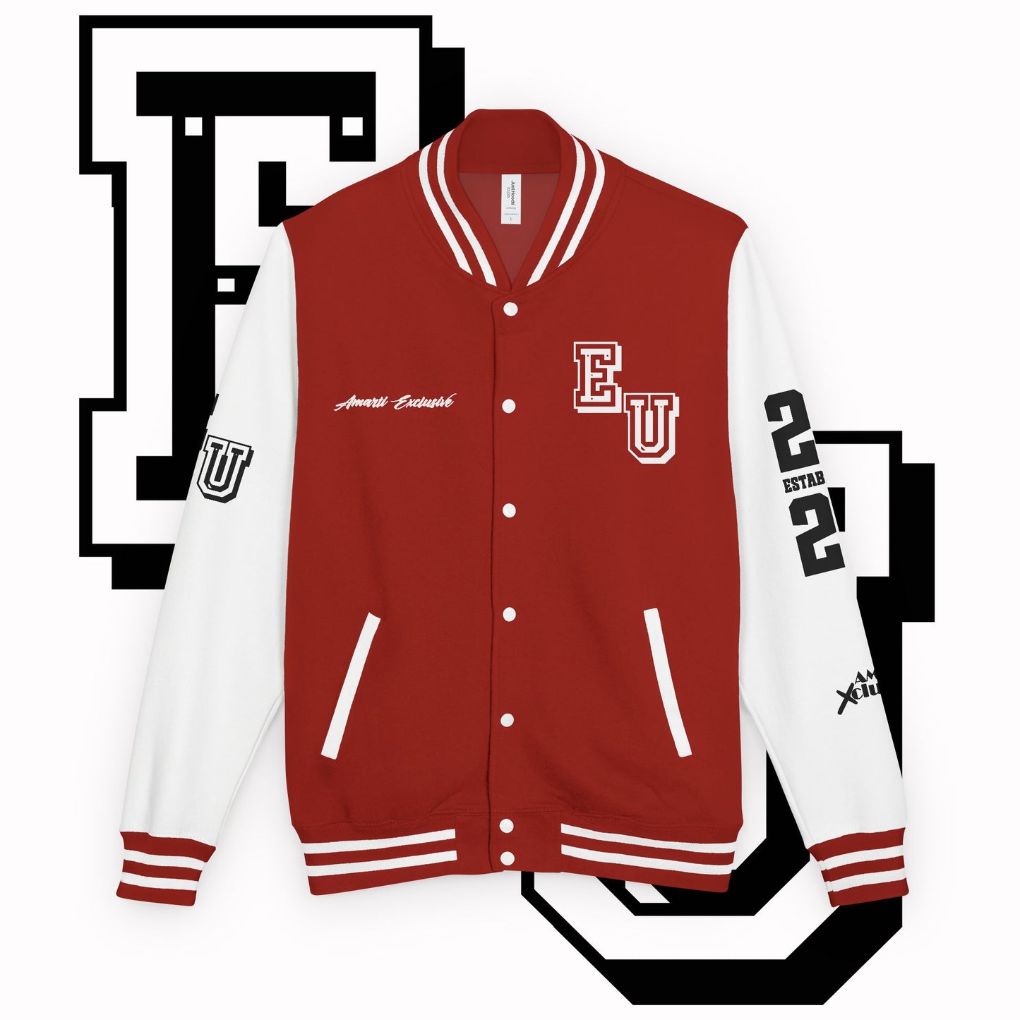 Exclusive University - Unisex Heavyweight Letterman Jacket