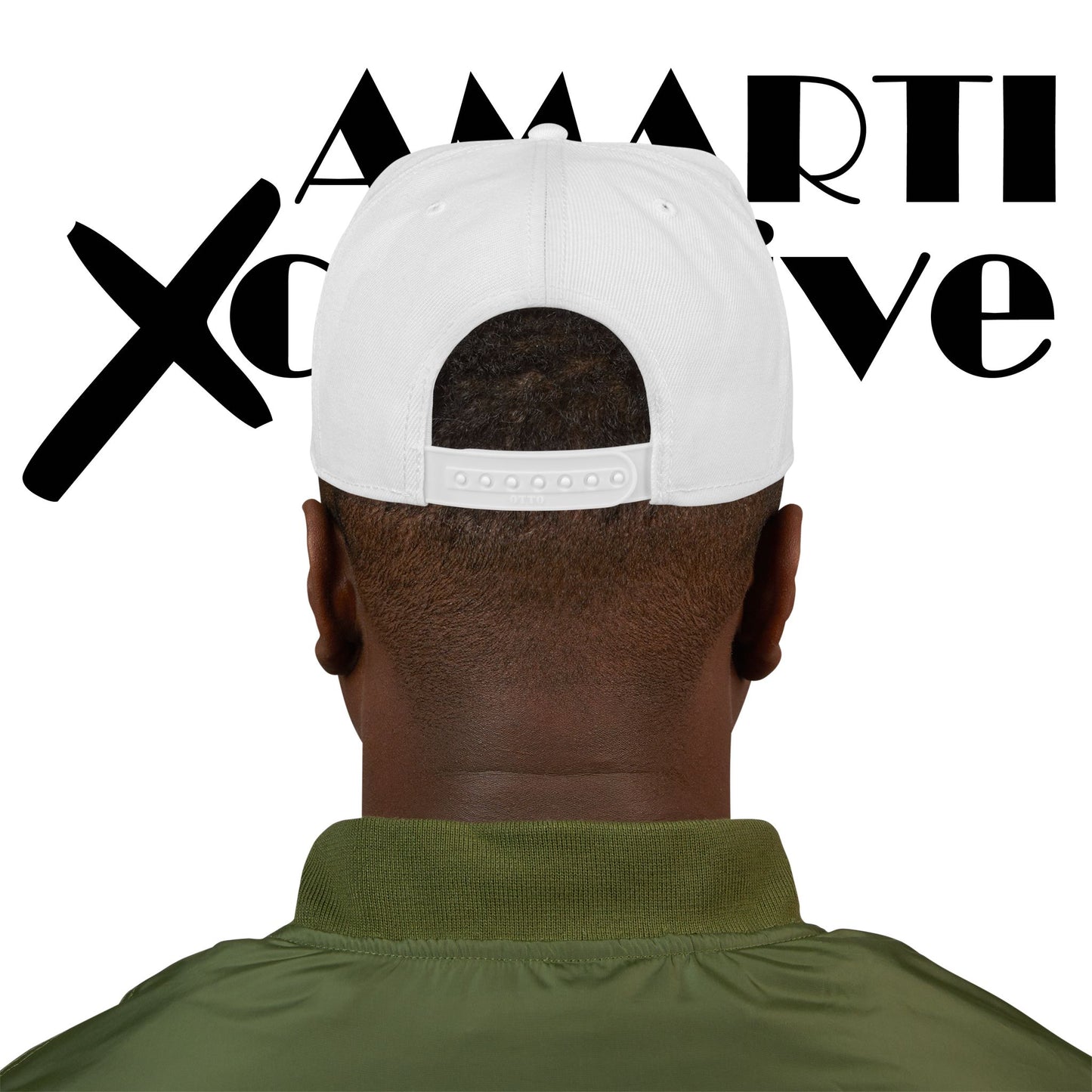 AMARTI Xclusive Logo Embroidered Snapback Hat