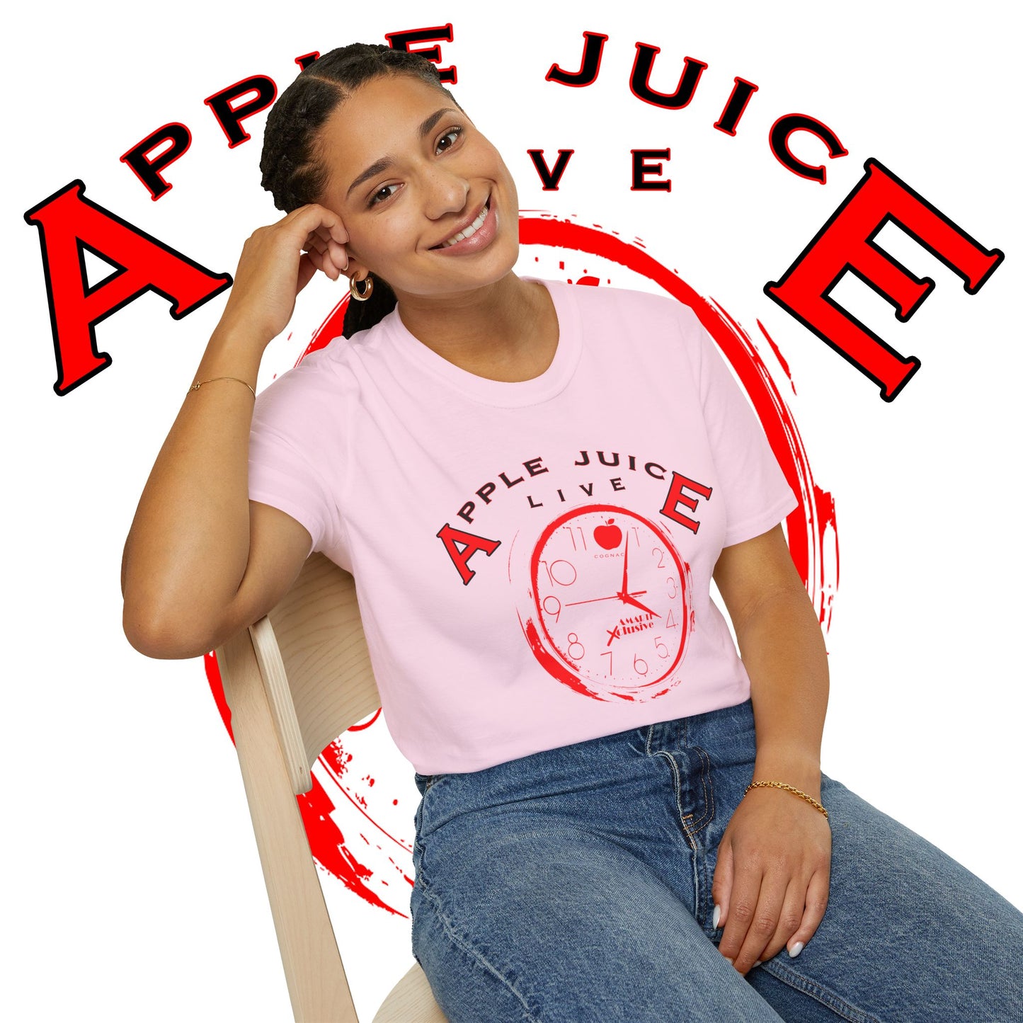 Apple Juice LIVE 2.0 - Unisex Soft Short Sleeve Tee