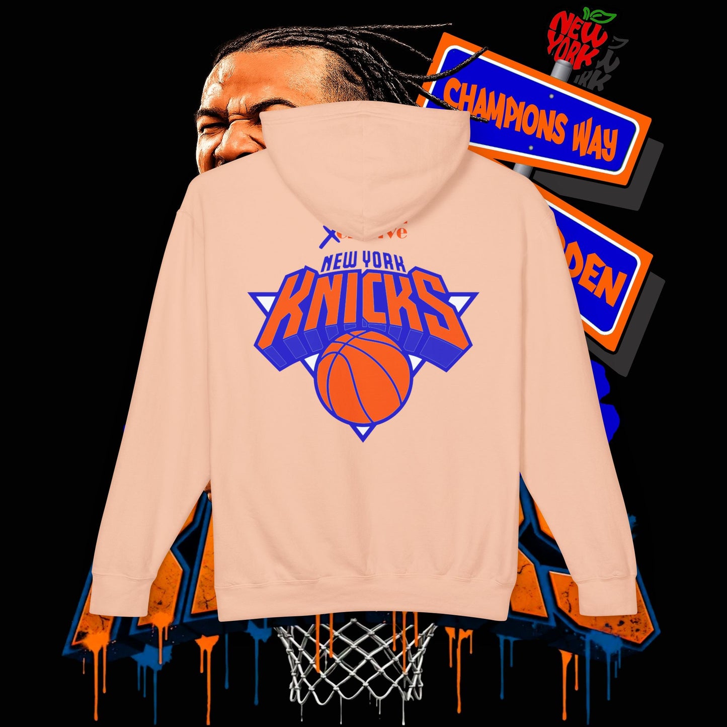 Jalen Brunson "Champions Way" Unisex SoftStyle Hoodie