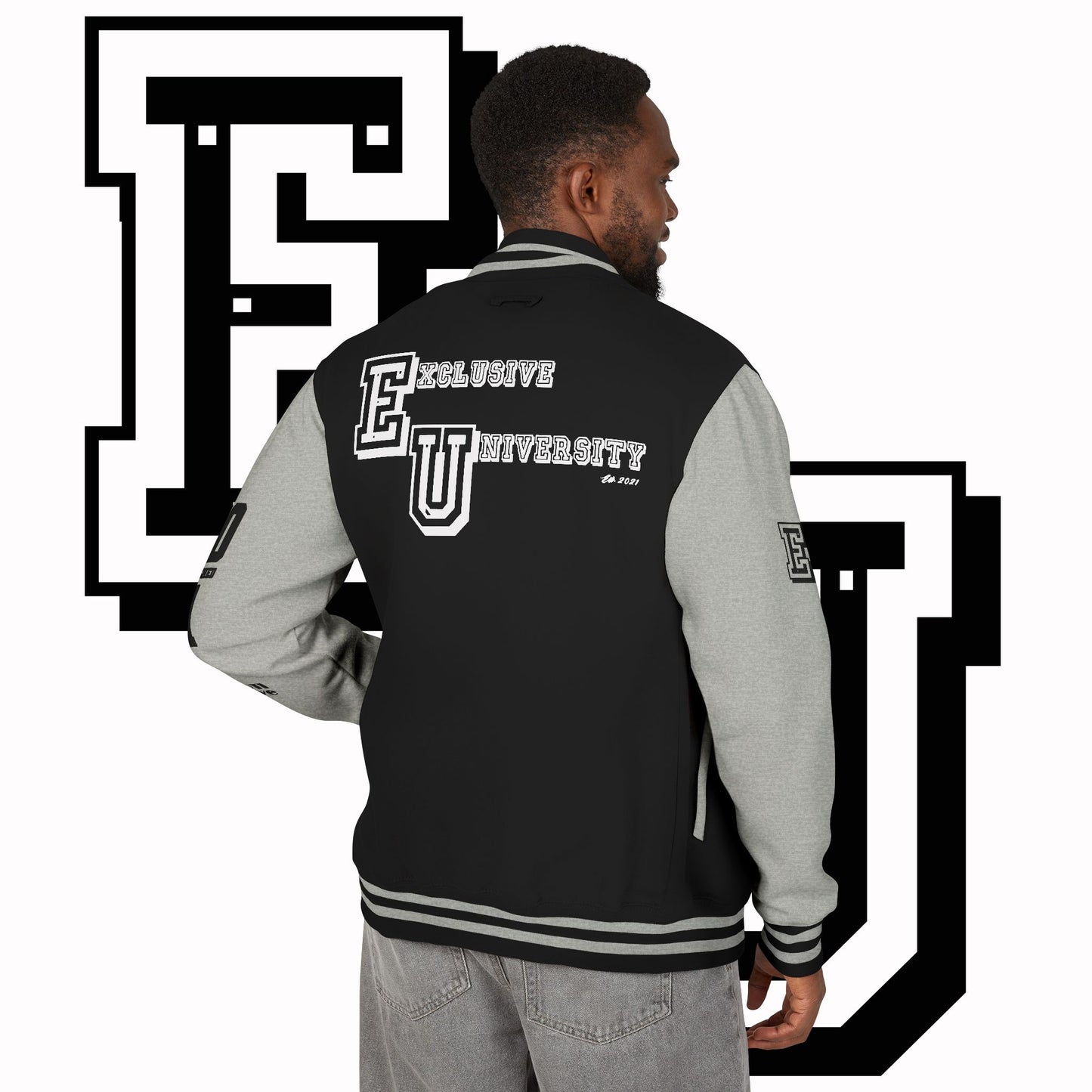Exclusive University - Unisex Heavyweight Letterman Jacket