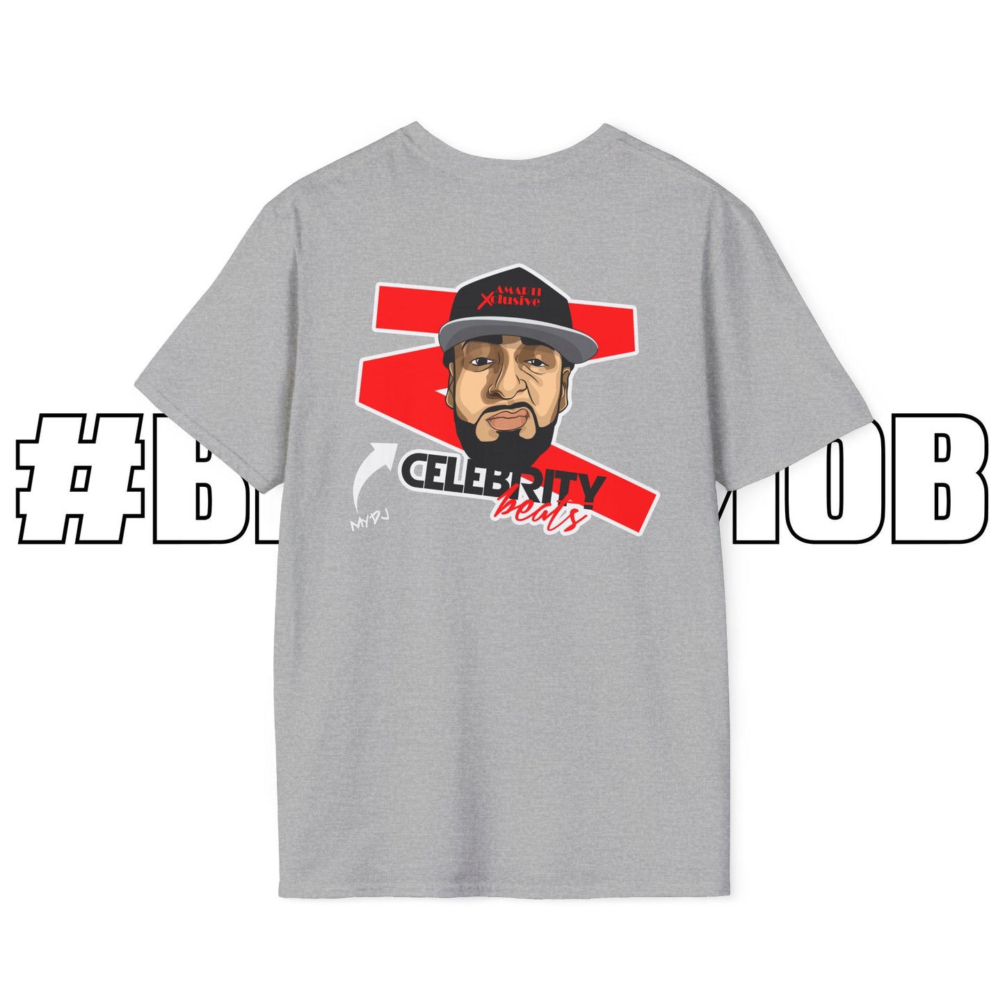 The #BEATSMOB Collection (We're With The DJ) - Unisex Soft Tee