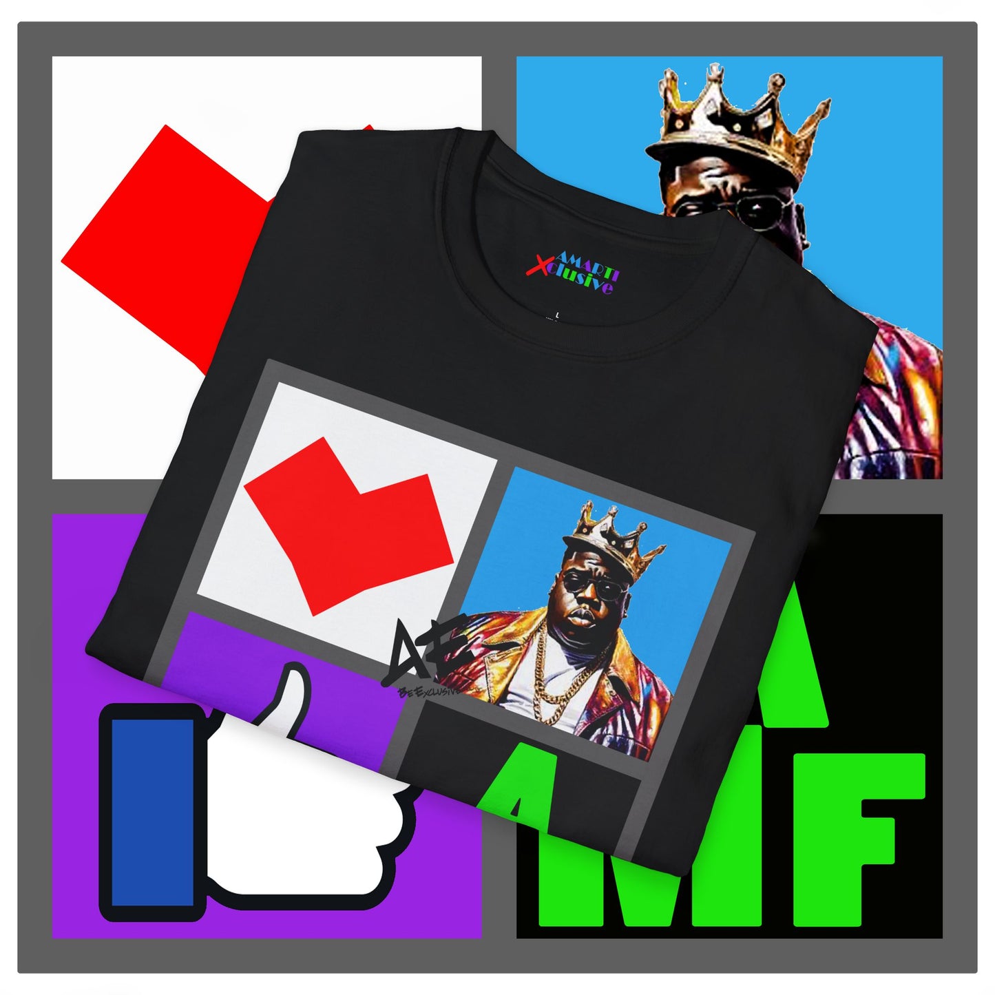 Heart "BIG" Like A MF - Unisex Tee