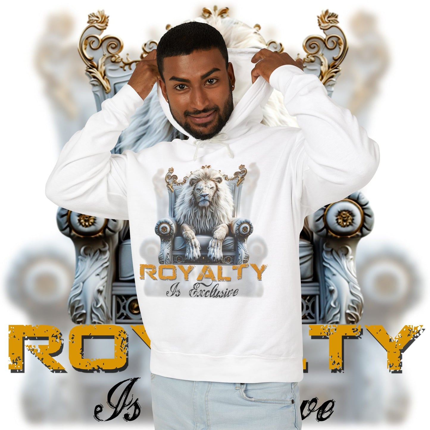 Royalty Is Exclusive - Unisex Pullover Lightweight Hoodie