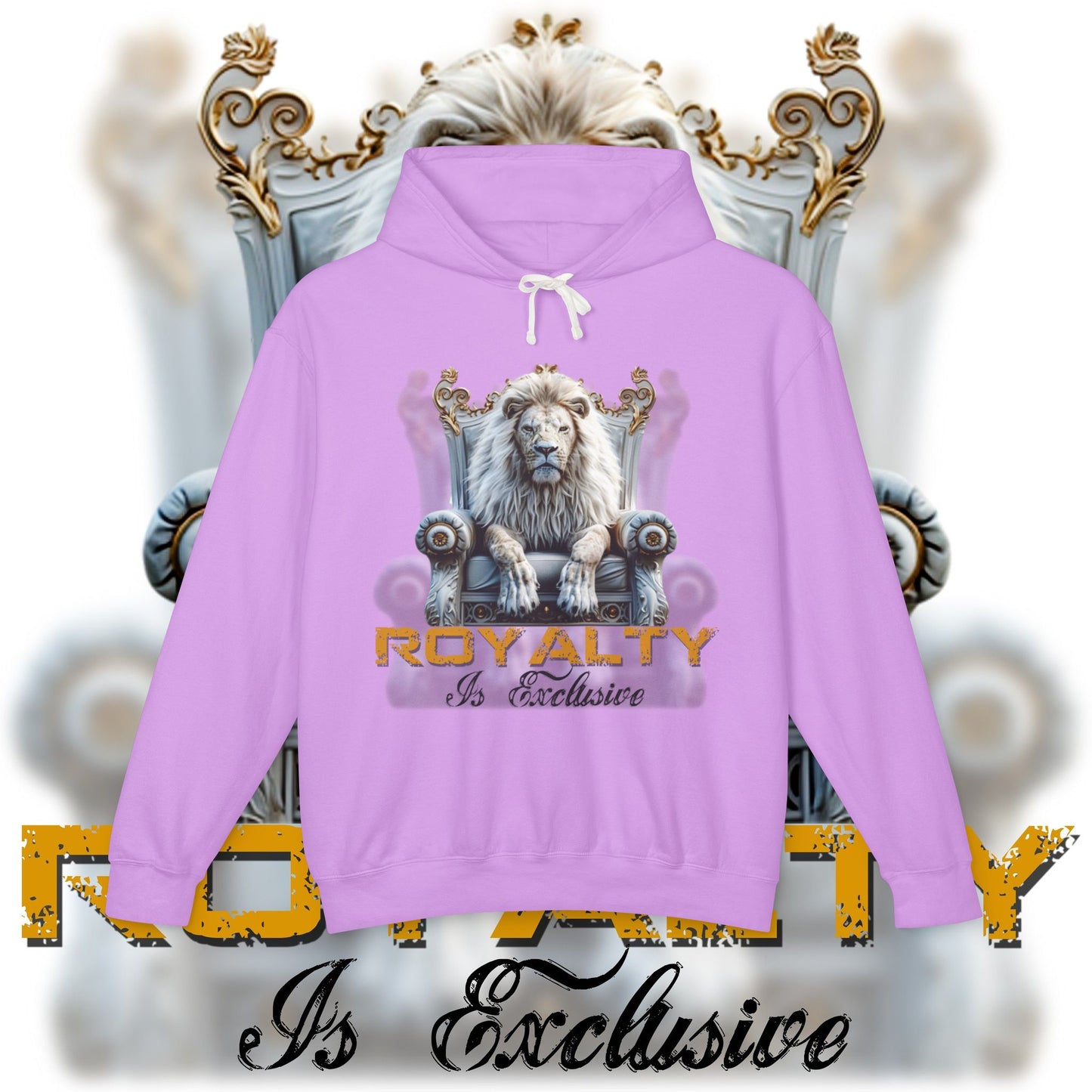 Royalty Is Exclusive - Unisex Pullover Lightweight Hoodie