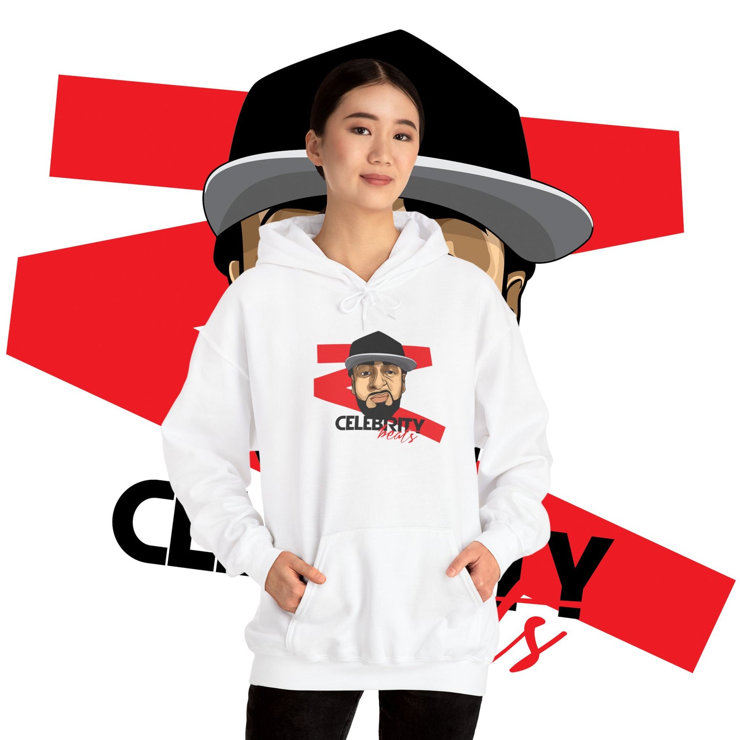 Celebrity Beats Toon-Up - Unisex Heavy Hoodie